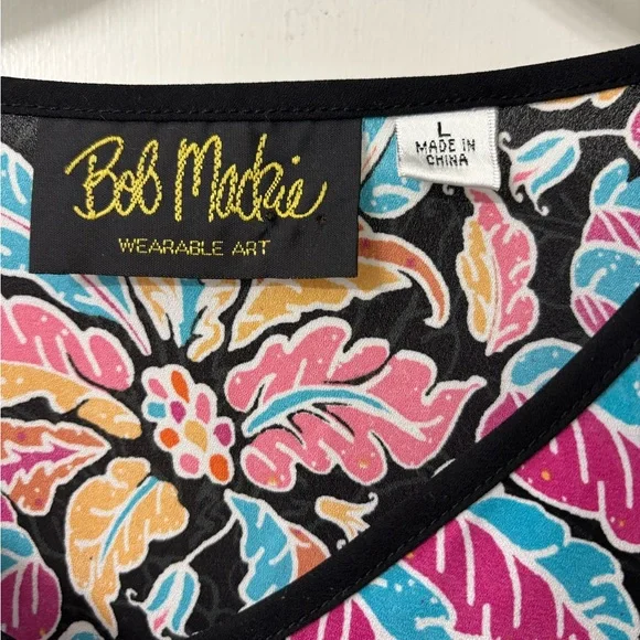 Bob Mackie Wearable long sleeve top size Large - Picture 2 of 8